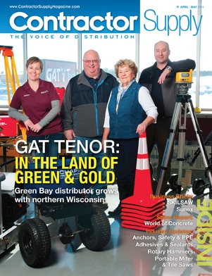 Contractor Supply, April/May 2016: GAT Tenor, Green Bay, Wisconsin