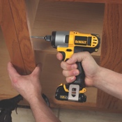 The DeWalt 12 Volt MAX* impact driver and impact wrench are virtually identical except for their transmissions.