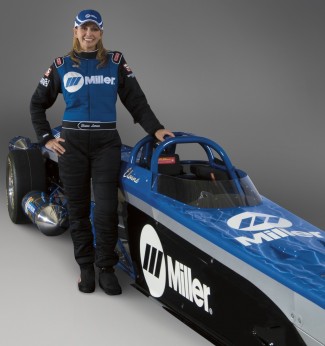 Driver of Miller’s Jet Dragster, Elaine Larsen has over a decade of drag racing experience and is only one of a few women who race Jet cars. Fans can meet Elaine and the rest of the Larsen Motorsports team at scheduled track events.