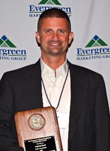 Relton Corporation's Patrick Kearl has won the Evergreen Marketing  Group's George A. Sheatz Excellence in Education Award five times. 