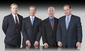 Left to Right: Frederic Powers III, President; Jeffrey R. Powers, CEO; Mike Fergus, VP of Purchasing; Chris Powers, Chairman