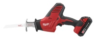 The new Milwaukee Hackzall M18 Cordless One-Handed Recip Saw achieves the lowest vibration level among all 18V cordless recip saws in the industry.