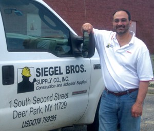 Si Solomon, Concrete Specialist, Siegel Bros. Supply Co., Brooklyn, NY
