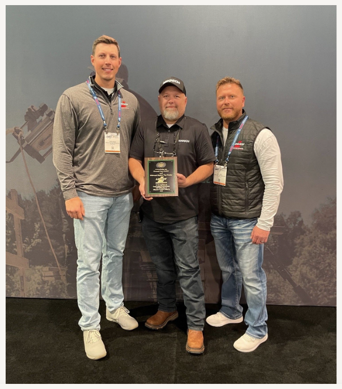 Logan Contractors Supply, Inc. achieved two top dealer awards — one for overall dealer performance and another for Minnich’s 10-state Midwest region — for the eighth year in a row. 